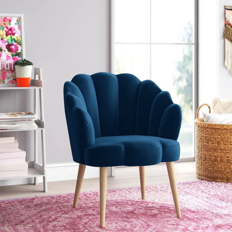 Lilly 26.4'' Wide Velvet Armchair | Wayfair North America