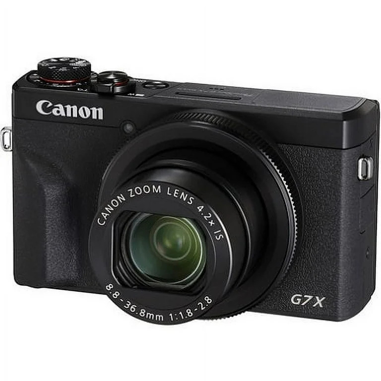 Canon PowerShot G7 X Mark III Digital Camera Black | Walmart (US)
