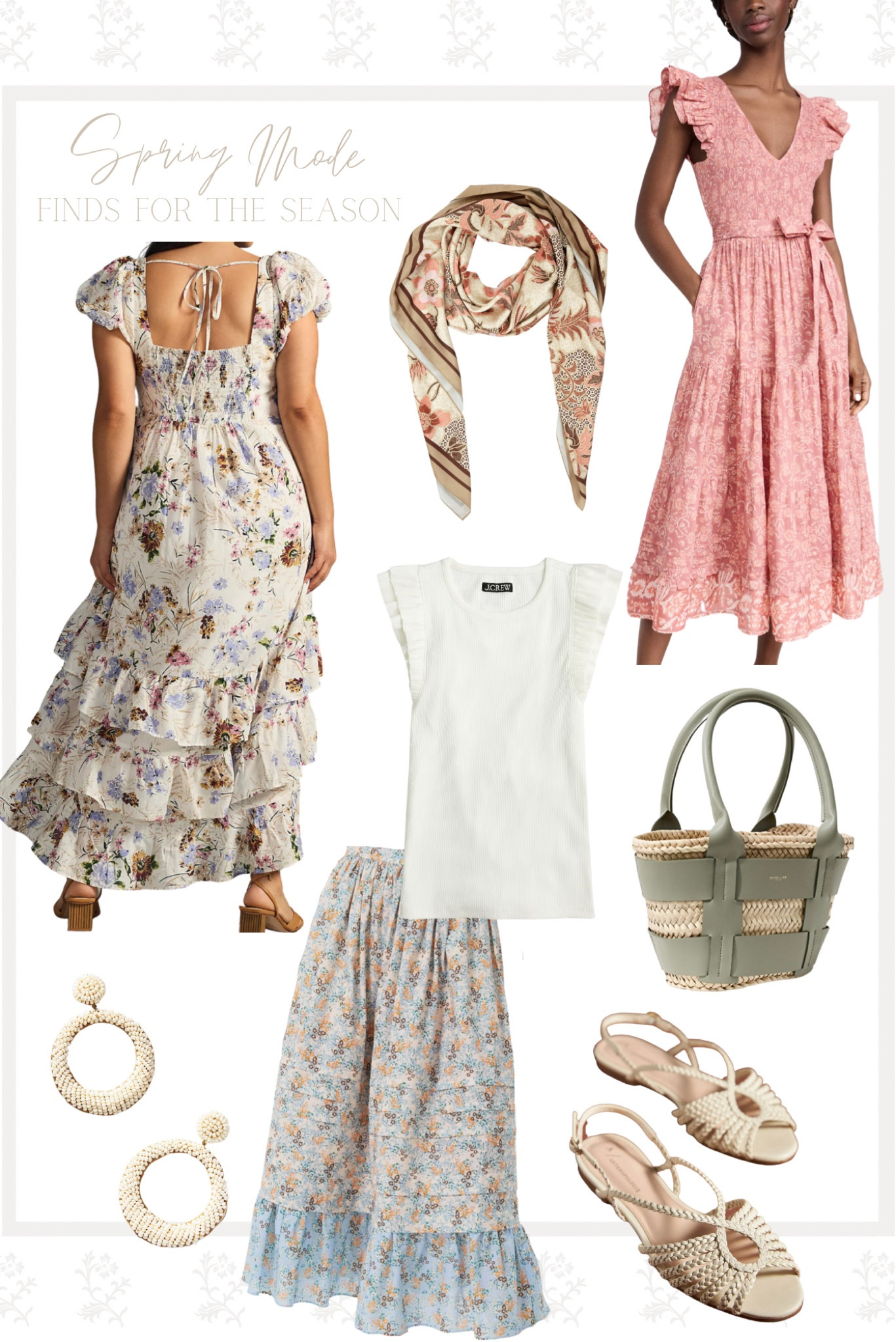 Spring Florals for Sunnier Days 

#LTKitbag #LTKstyletip #LTKSeasonal