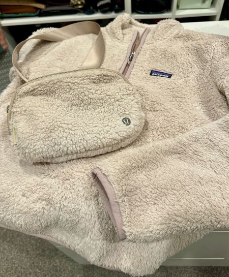 Cozy Sherpa please! And Patagonia plus Lululemon oh my #cozy 

#LTKstyletip #LTKitbag #LTKfitness
