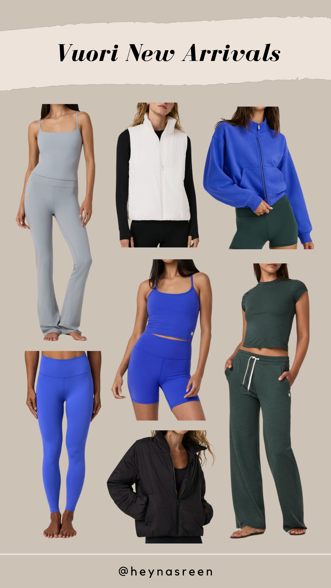 I'm loving @Vuori US  new arrivals, especially this new bright blue color! Linking up some of my picks! #vuoripartner

#LTKfitnessgoals #LTKActive