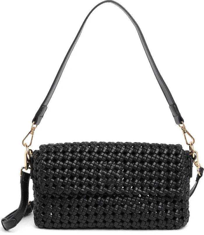 URBAN EXPRESSIONS HANDBAGS Weave Convertible Shoulder Bag | Nordstromrack | Nordstrom Rack