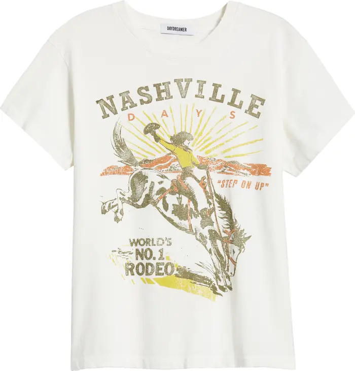 Daydreamer Nashville Days Rodeo Cotton Graphic T-Shirt | Nordstrom | Nordstrom