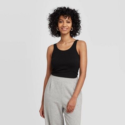 Women's Slim Fit Any Day Tank Top - A New Day™ | Target