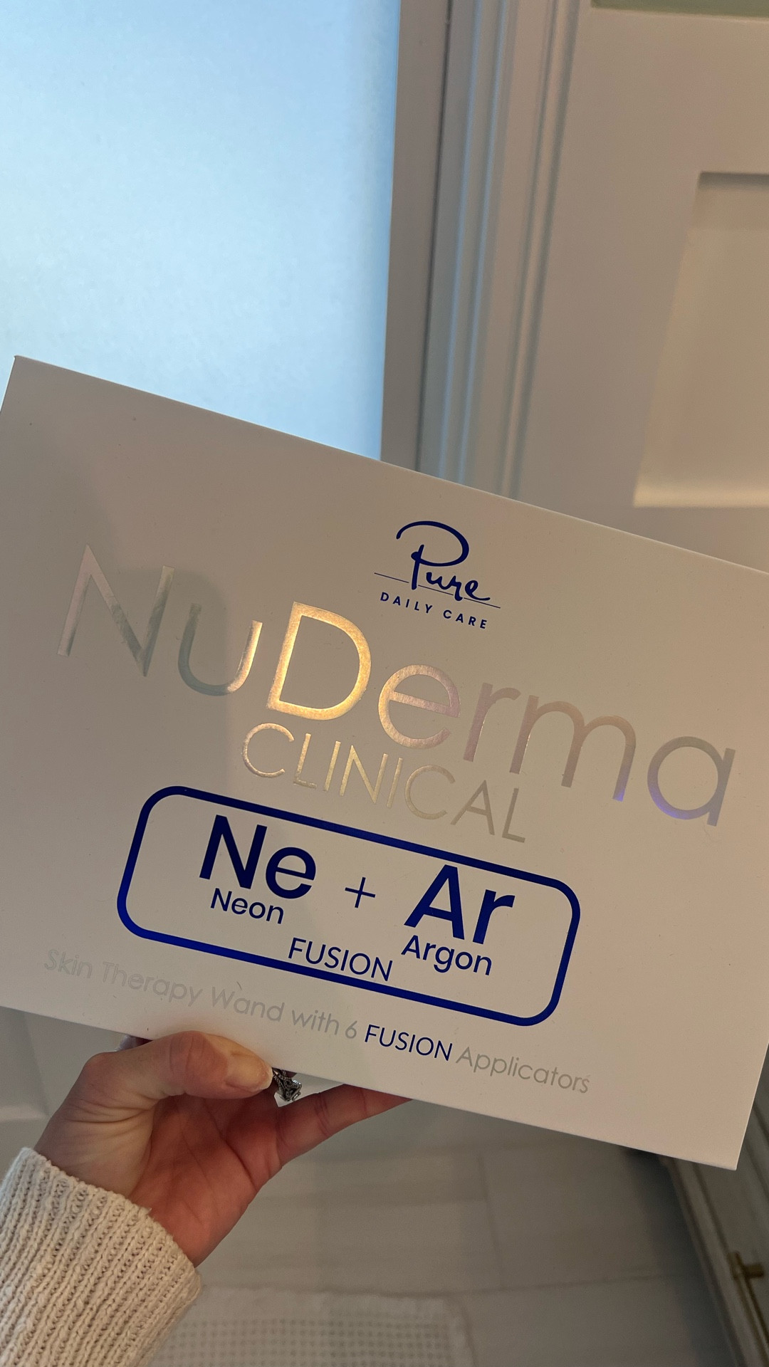Using a high frequency wand like this NuDerms Clinical wand, has been a game changer for my face routine. I use it 2-3 times per week to help circulation and oxygenate my skin, killing acne causing bacteria, stimulating collagen, reducing redness and inflammation, and helping your products absorb more efficiently. It’s worth the investment! 

#LTKdayinmylife #LTKmorningroutine #LTKBeauty