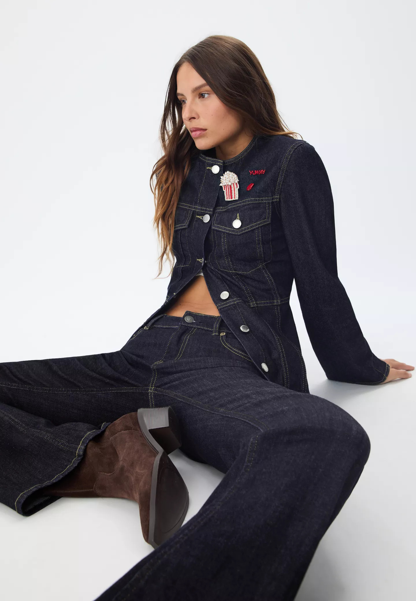 Giacca aderente in denim | Stradivarius (IT)