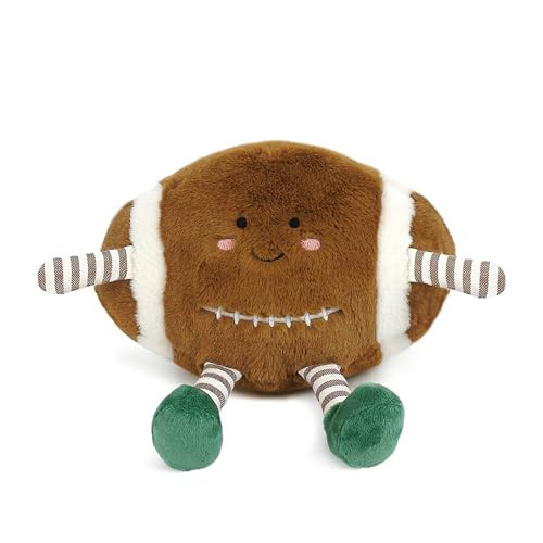 MON AMI Freddie Football Plushie – Soft American Football Guy Stuffed Toy for Kids & Toddlers | Cuddly Sports Softball Plush Doll & Cute Room Décor Throw Pillow Gift for Little Athletes, Boys & Girls | Amazon (US)
