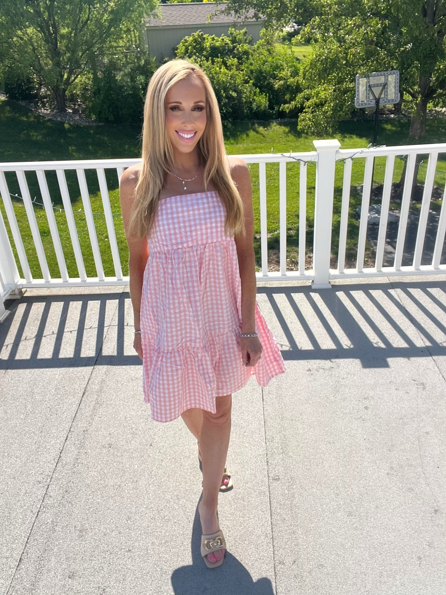 Pretty plaid summer mini dress 🌸🌸

#LTKootd #LTKmomlife #LTKdayinmylife