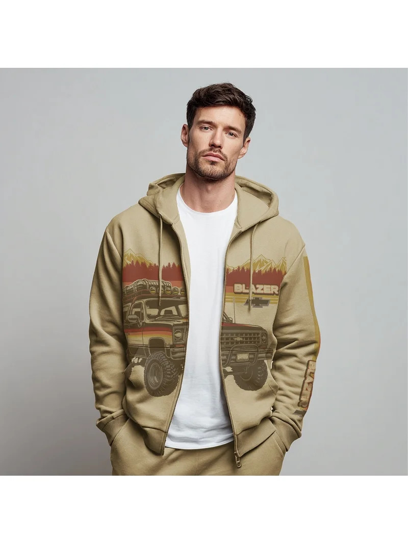 Chevy "Blazer" Men's & Big Men's Hooded Sweatshirt, Sizes XS-3XL | Walmart (US)