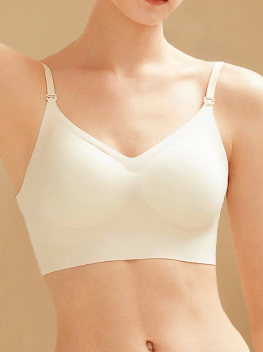 Cross Strap Back Beauty Cloud Wireless Invisible Bra | ulivary