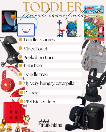 Toddler travel essentials! From all our travel we have found the best items to help make your travels smoother! These are all the games Jack plays and watches! 

#LTKfamily #LTKkids #LTKtravel