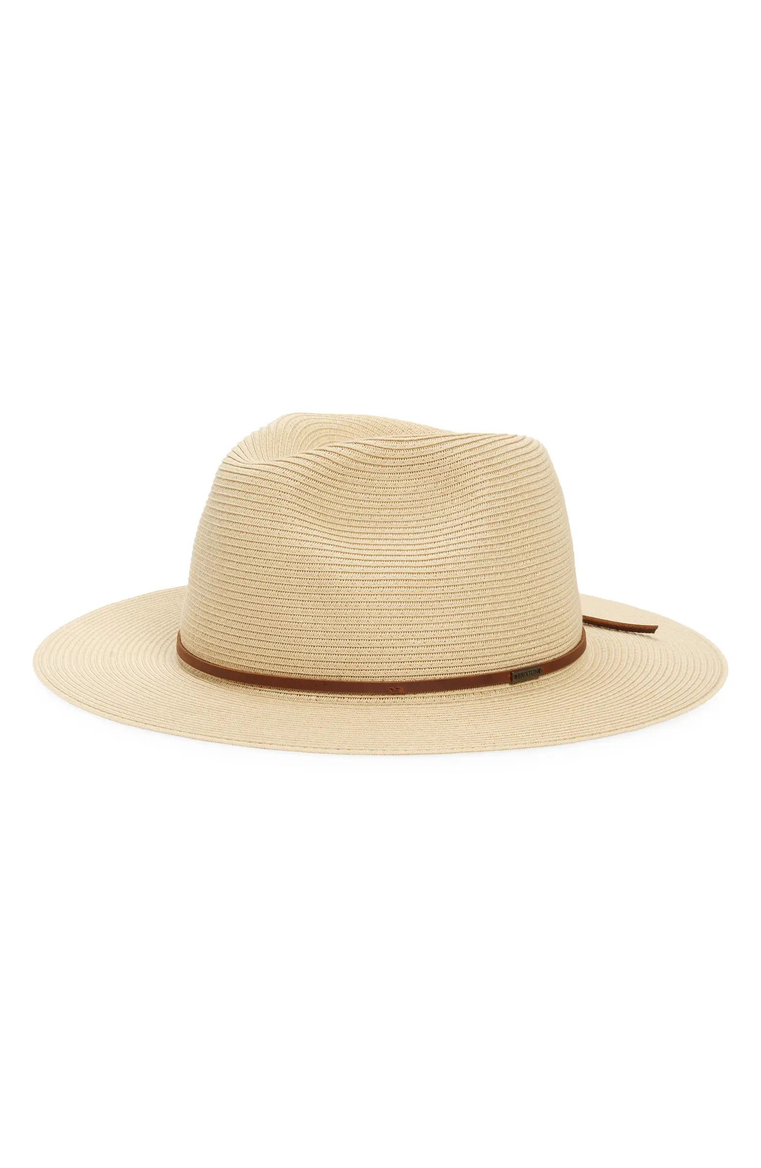 Wesley Packable Straw Fedora | Nordstrom