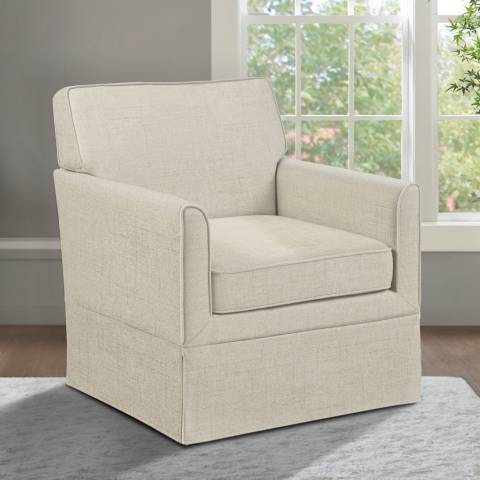 510 Design Cream Paula Slipcover Accent Armchair - #1933E | Lamps Plus | Lamps Plus