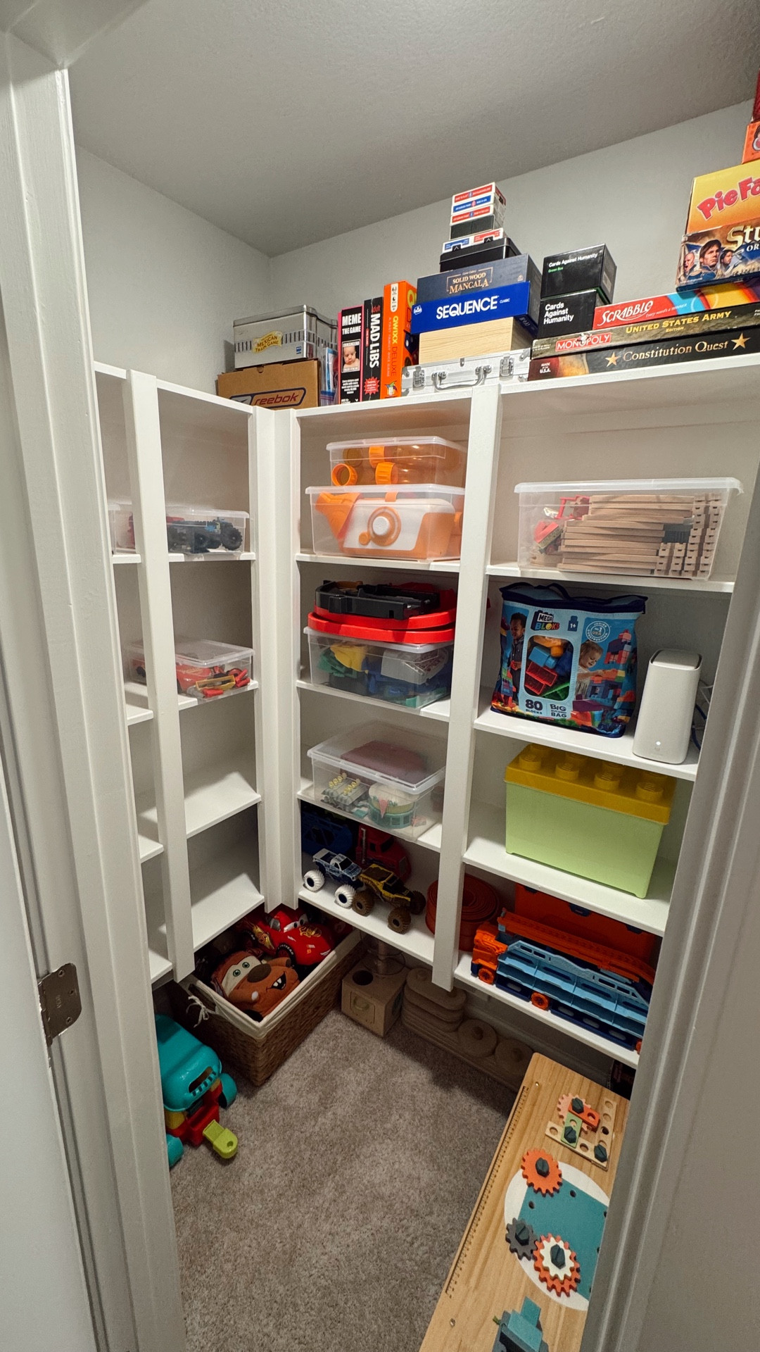 The nesting continues! The bins I found to organize my son’s toy closet are so affordable and on sale!

Linked below!

#LTKHome #LTKKids #LTKSaleAlert