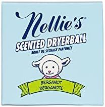 Nellie's Scented Wool Dryerball - Bergamot Scented - Made with 100% Pure New Zealand Wool and Las... | Amazon (US)