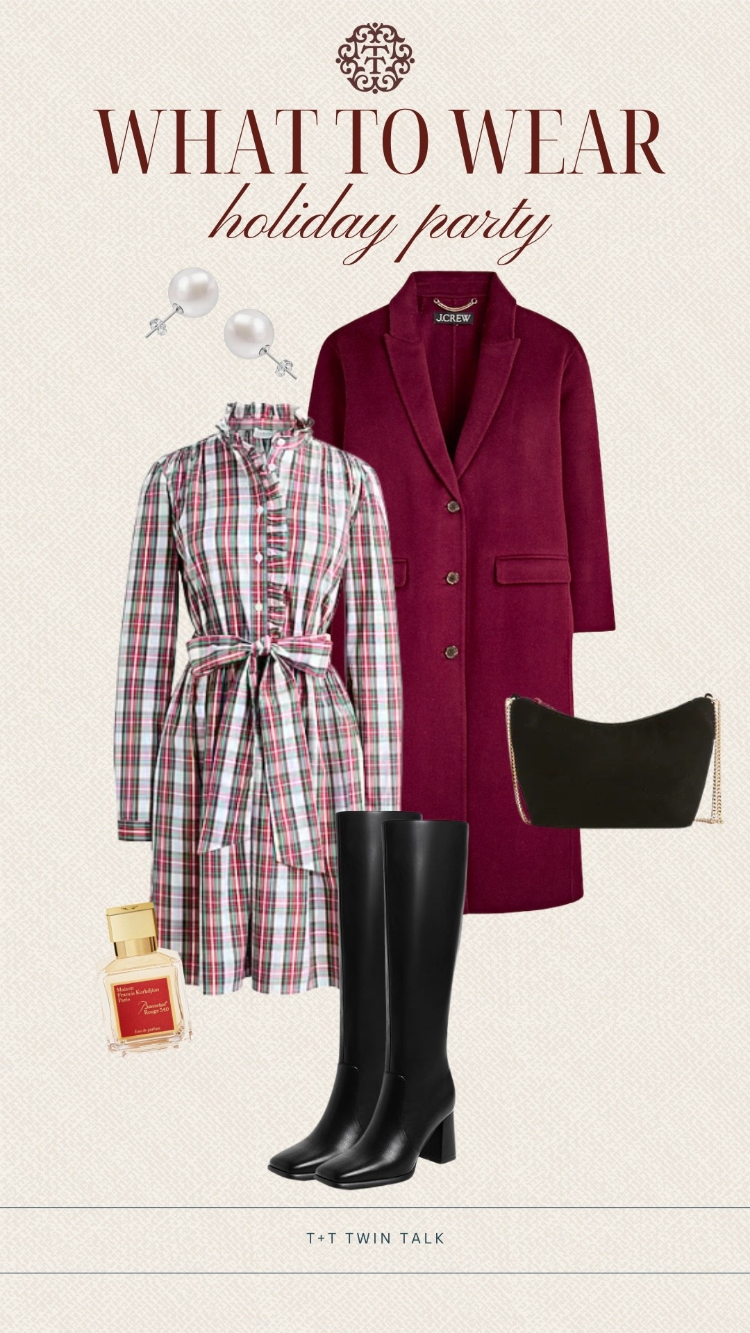 T+T, what to wear to a holiday party! We are loving this tartan plaid dress from J.Crew Factory. We would pair the look with tall boots, a simple bag, and a long coat to stay warm! 

#LTKSeasonal #LTKHoliday #LTKOver40