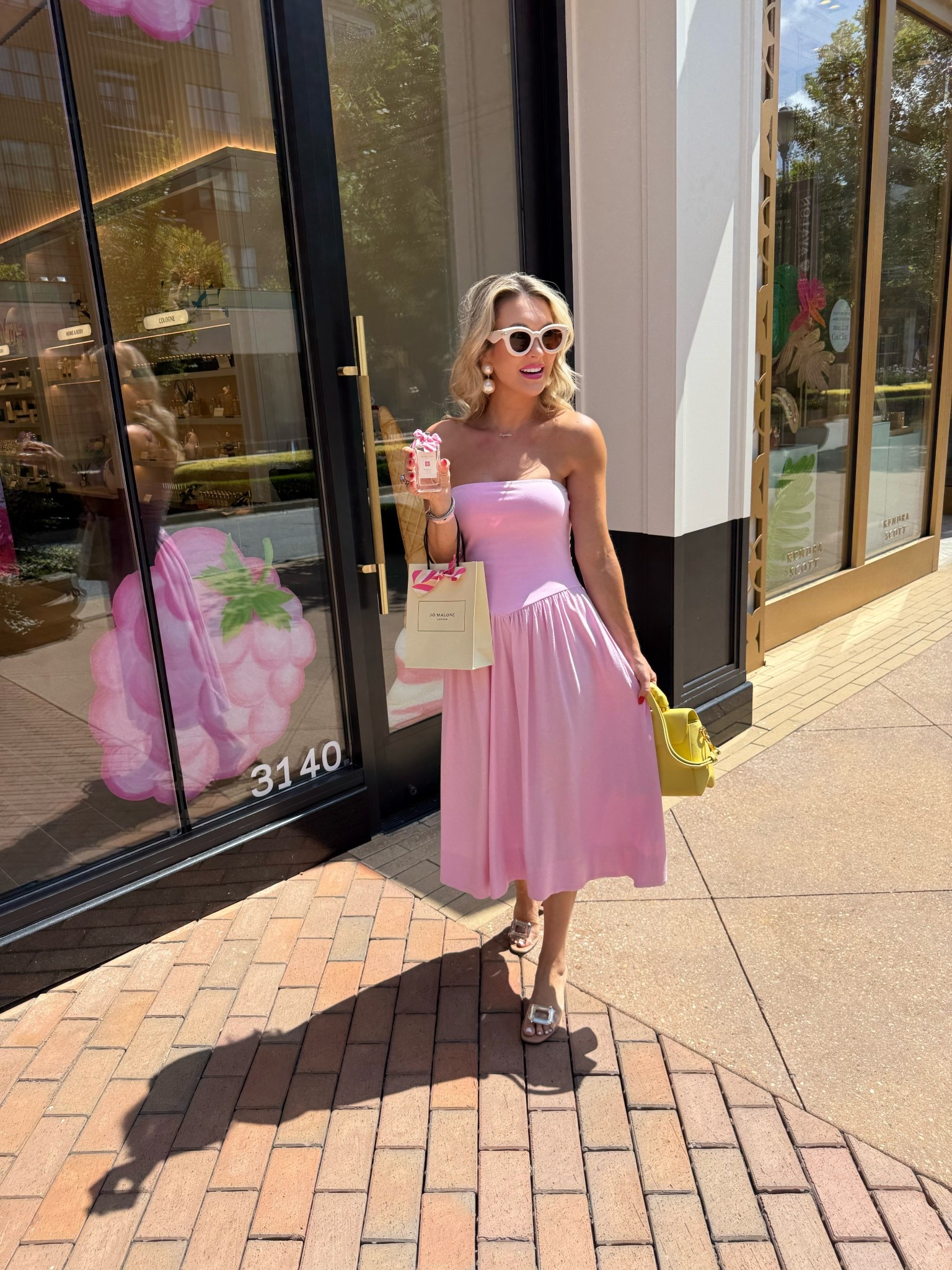 Beautiful summer shopping event at Jo Malone at Avalon Alpharetta GA. Wearing small in dress & size 6 in heels. 

#summeroutfit #summerstyle #ootd #pinkdress #pinkmaxidress 

#LTKStyleTip #LTKFindsUnder50 #LTKOver40