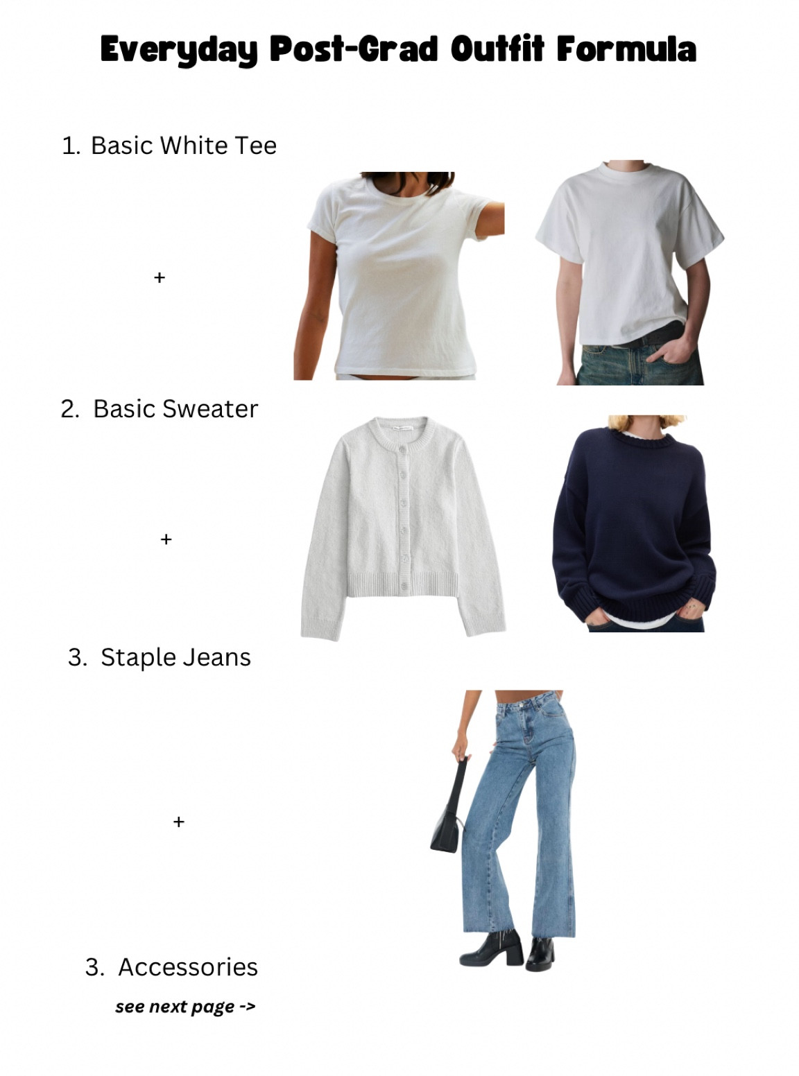 My “Everyday Post-Grad Outfit Formula"

#LTKFindsUnder50 #LTKStyleTip #LTKFindsUnder100