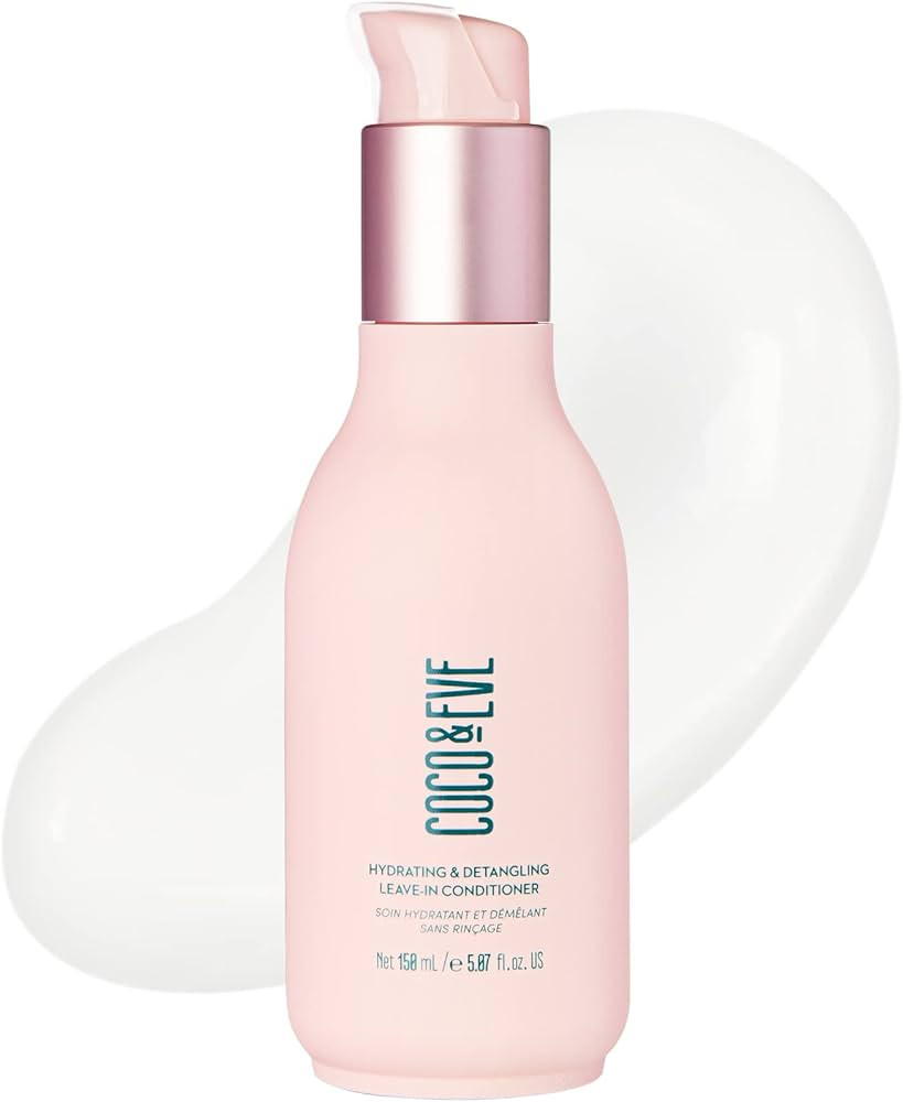 Coco & Eve Hydrating & Detangling Leave-In Conditioner. Coconut, Avocado Oil, Vitamin A & E to No... | Amazon (US)
