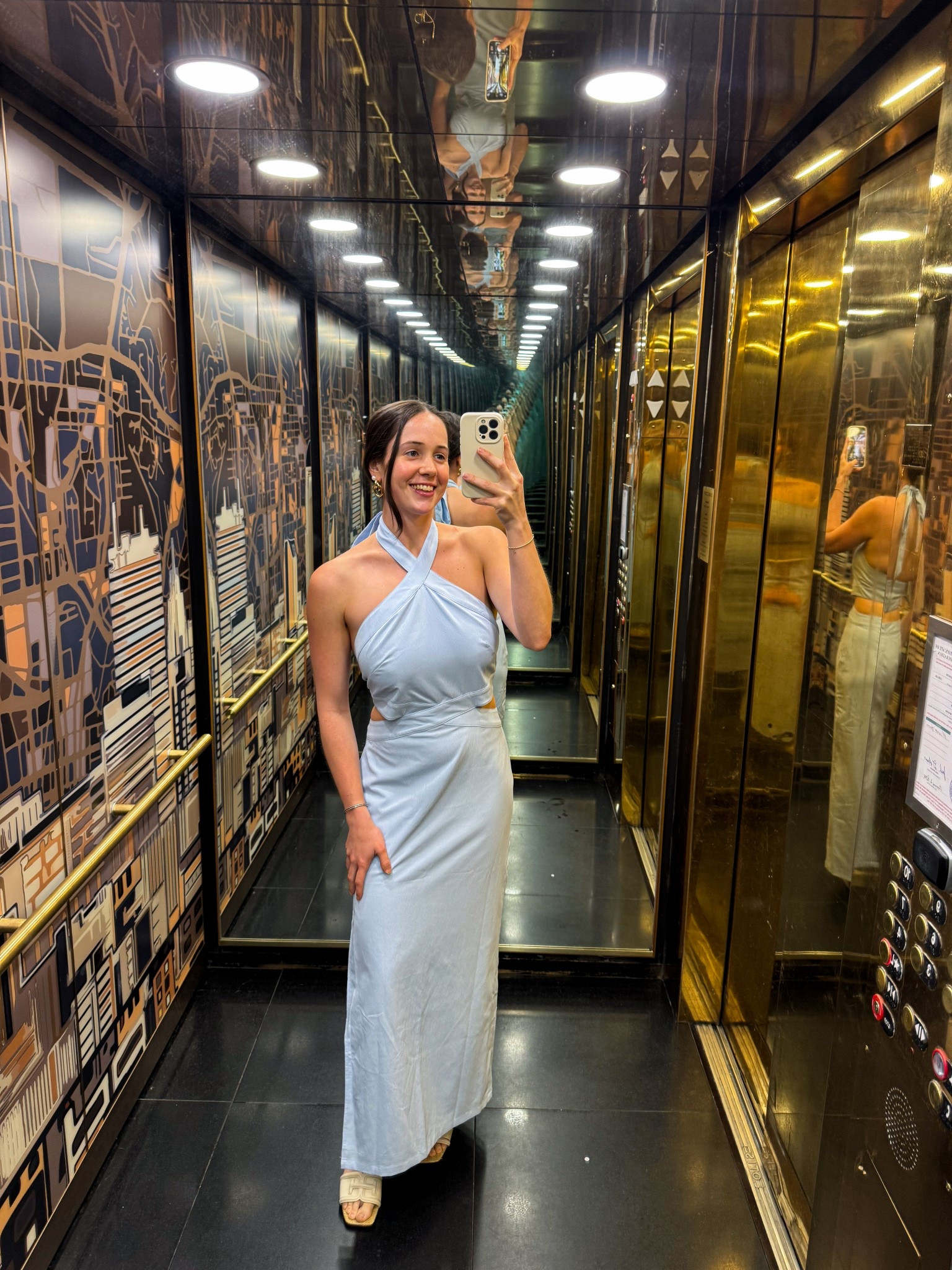 rehearsal dinner for my sister’s wedding! taking this on my month-long euro summer, too🩵 so elegant w/ a flattering open-back  

#LTKSummerEdit #LTKShoeCrush #LTKWedding