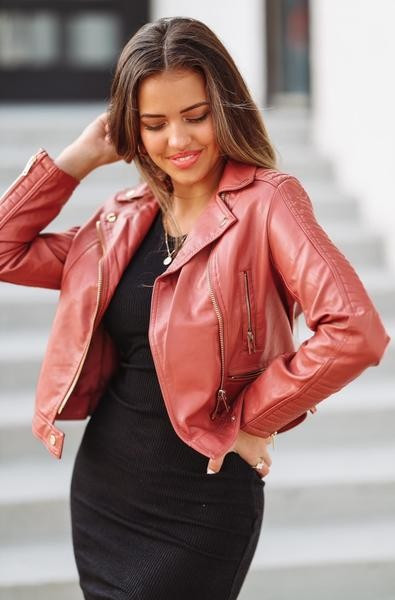 City Life Moto Jacket - Pink | Hazel and Olive