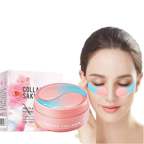 Under Eye Patches for Dark Circles, Puffiness and Eye Bags, Eye Mask,Wrinkle Treatment Anti-Aging Rejuvenating Moisturizing Skin Care 60PCS Collagen Eye Gel Pads Anti-Wrinkle Eye Patches | Amazon (US)