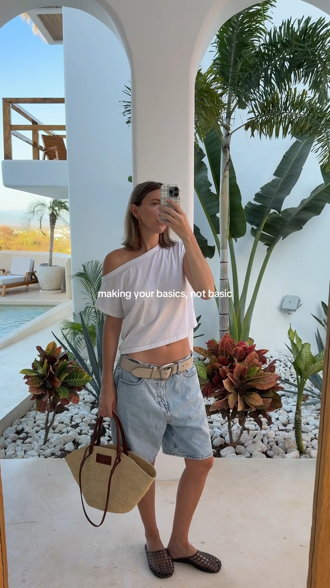 Make your basics fun with accessories. Love this belt from free people. It comes in a few colors too

#LTKNYFW #LTKootd #LTKgrwm