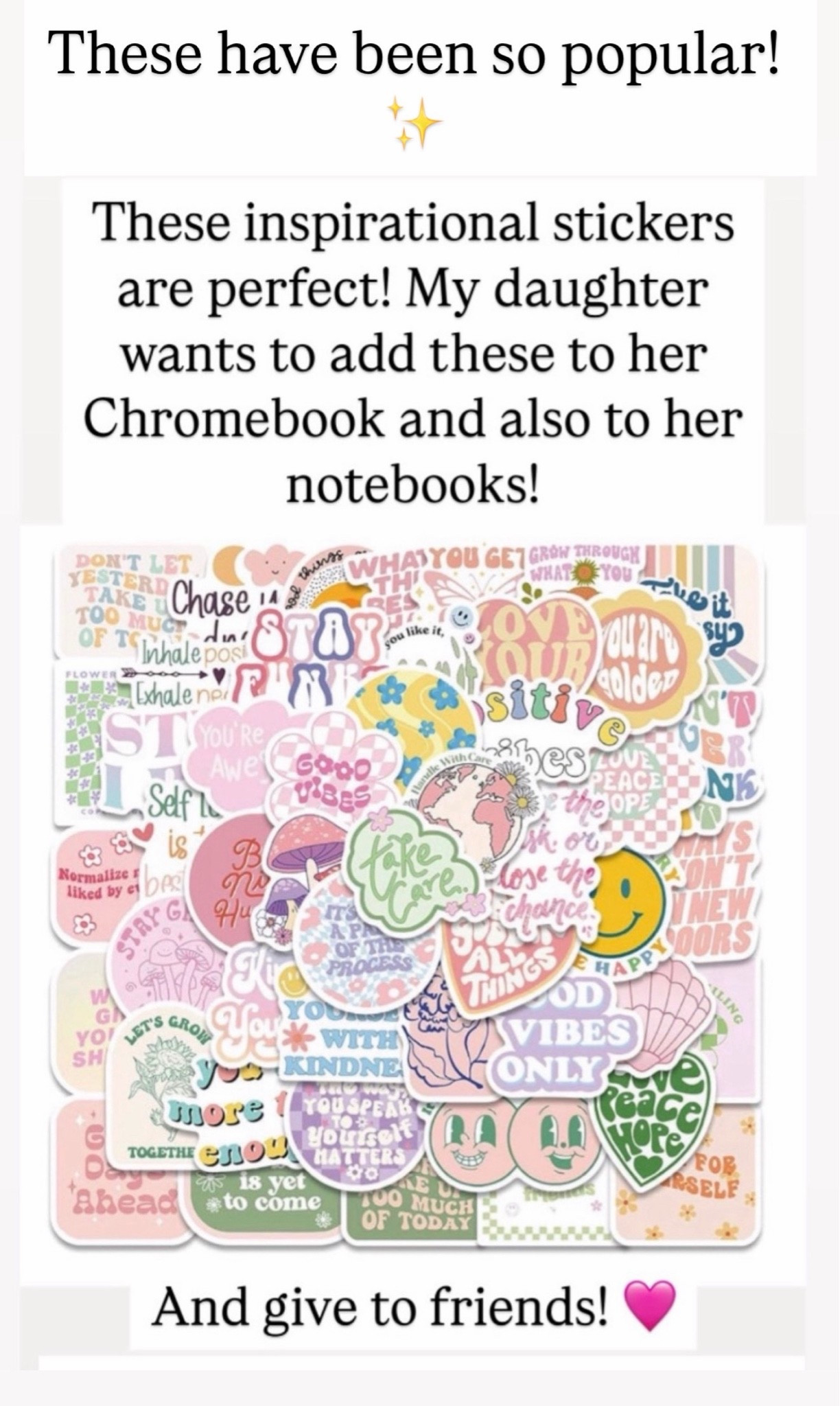 Inspirational stickers for girls

#LTKmomlife