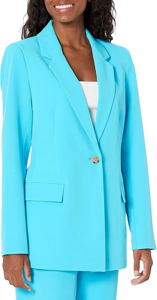 The Drop Women's Blake Long Blazer | Amazon (US)