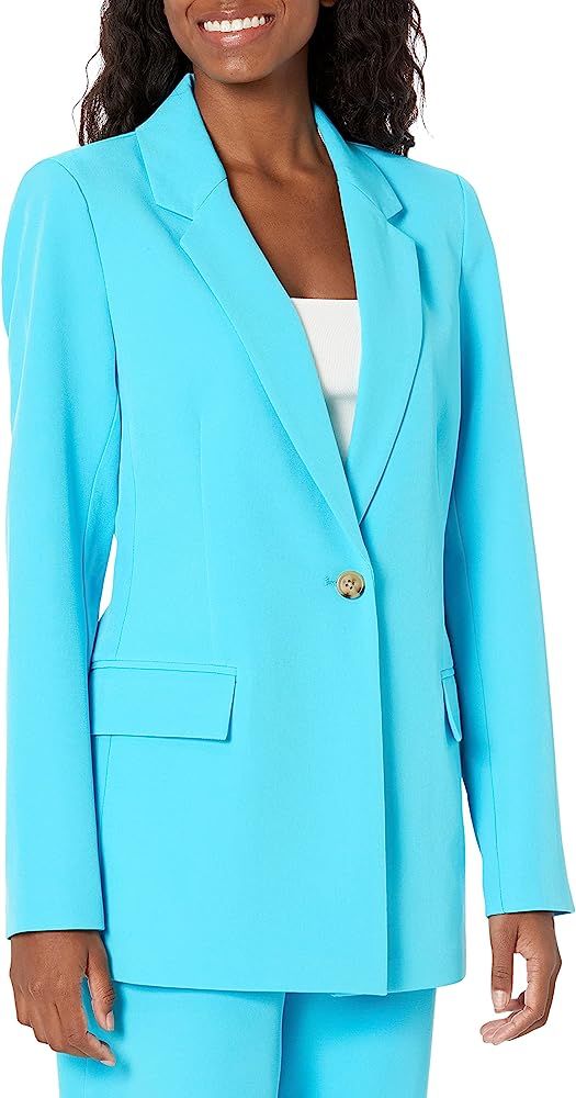 The Drop Women's Blake Long Blazer | Amazon (US)