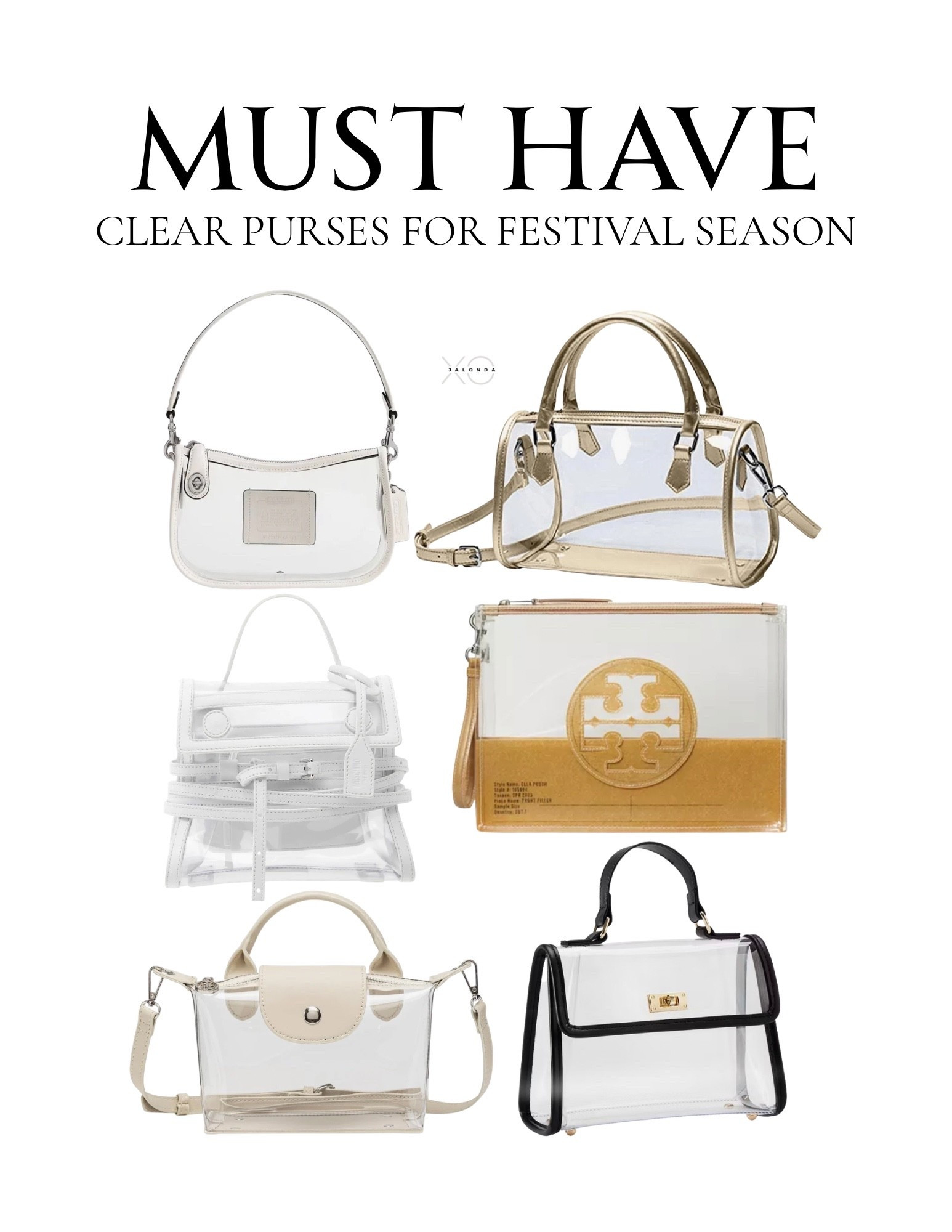 Must have clear purses for festival season

#ClearPurses #ConcertBags #StadiumBags #ConcertMustHaves #xoJalonda

#LTKOver40 #LTKootd #LTKTravel