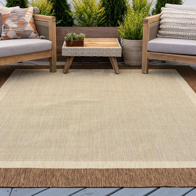 5x8 Water Resistant, Indoor Outdoor Rugs for Patios, Front Door Entry, Entryway, Deck, Porch, Bal... | Walmart (US)