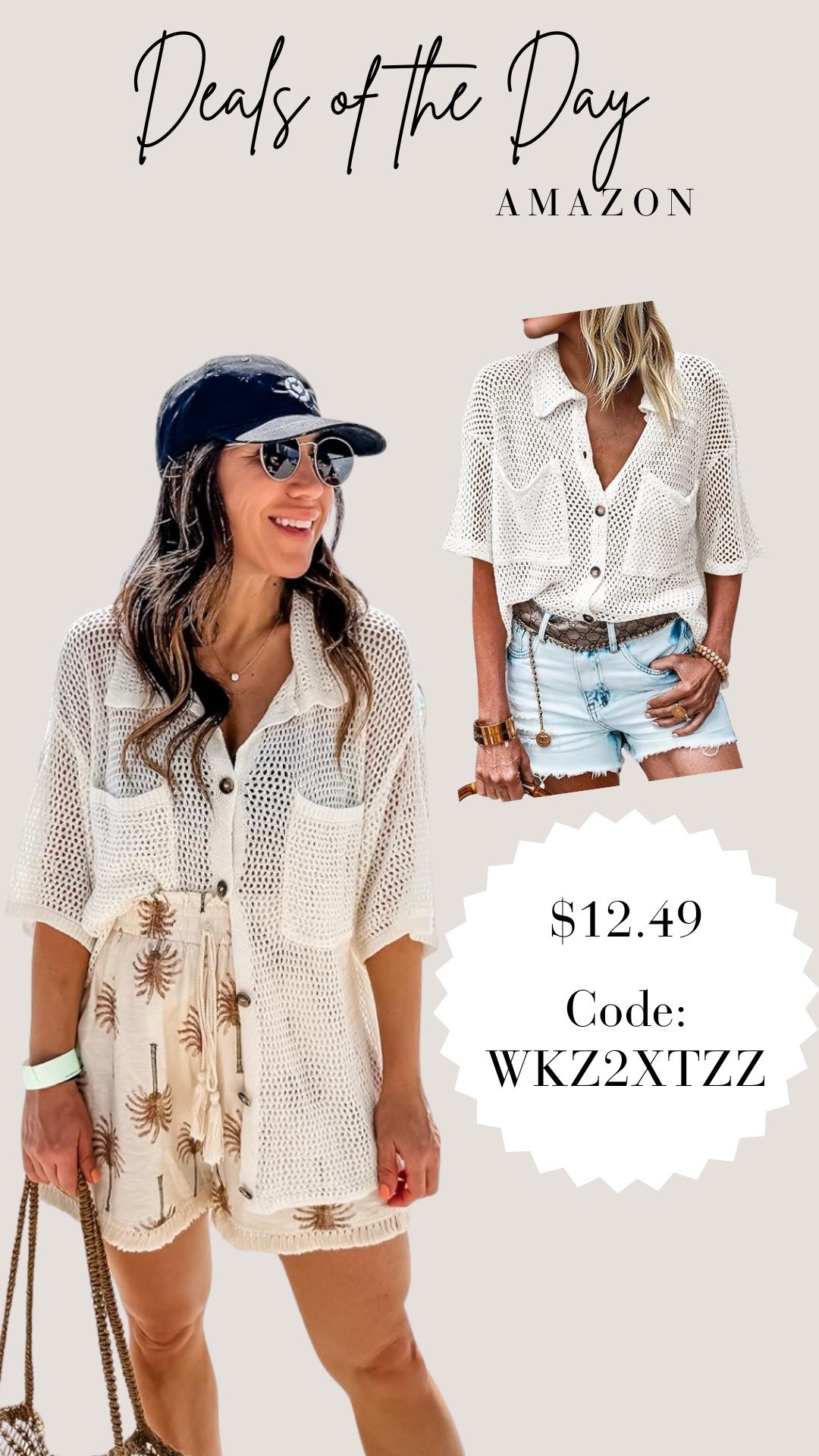 I wore this all summer long last year! It’s a great swimsuit coverup and under $13 today!

#LTKootd