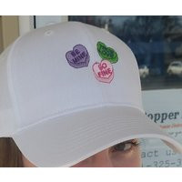 Valentine's Day Candy Sweetheart Hat. Girlfriend, Wife, Daughter, Mom Valentine Gift | Etsy (US)