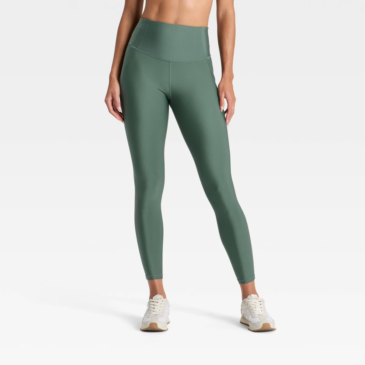 Women's Effortless Support High-Rise Pocketed 7/8 Leggings - All In Motion™ | Target