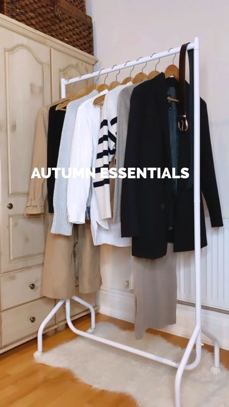 10 key wardrobe essentials for autumn 🍂

Trench coat, black blazer, knitwear, striped jumper, white shirt, knitted dress, black belt 

#LTKSeasonal