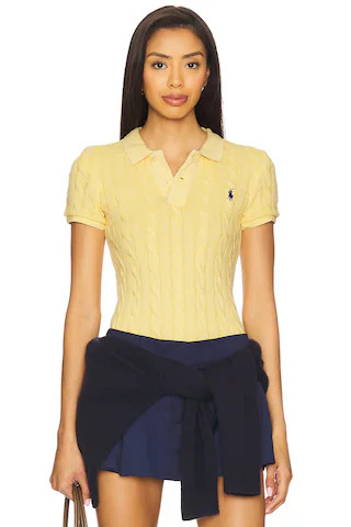 Polo Ralph Lauren Short Sleeve Polo in Fall Yellow from Revolve.com | Revolve Clothing (Global)