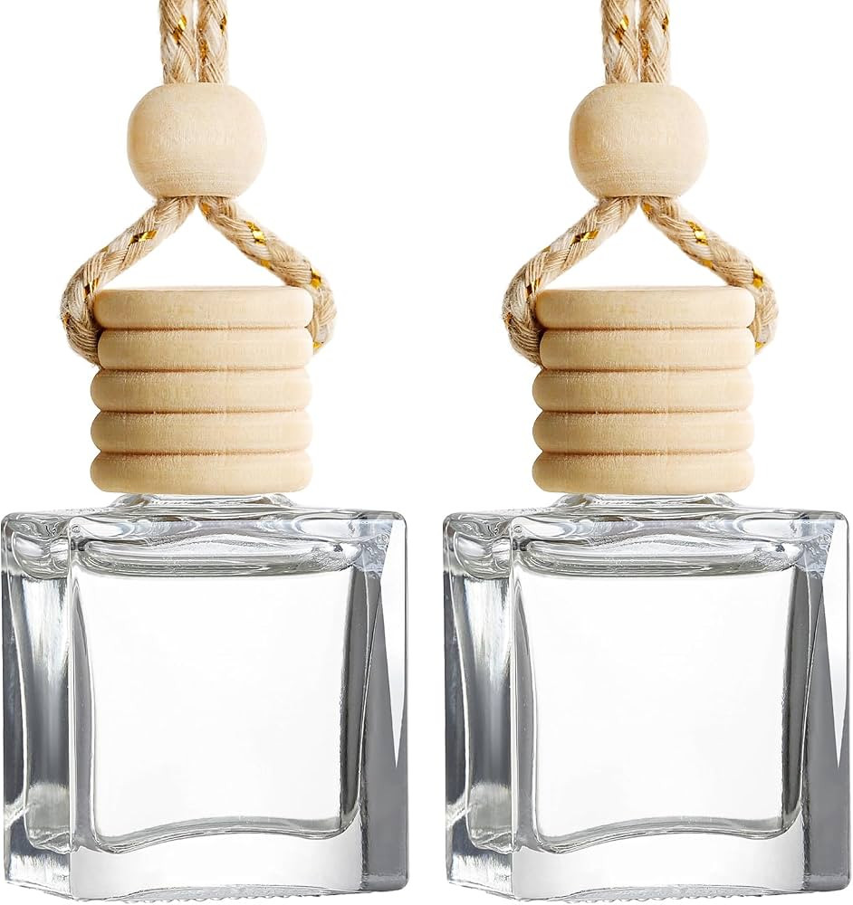 2- Pack Blank Bliss Car Air Freshener Hanging Long Lasting Car Scent Essential Oil Diffuser Car P... | Amazon (US)