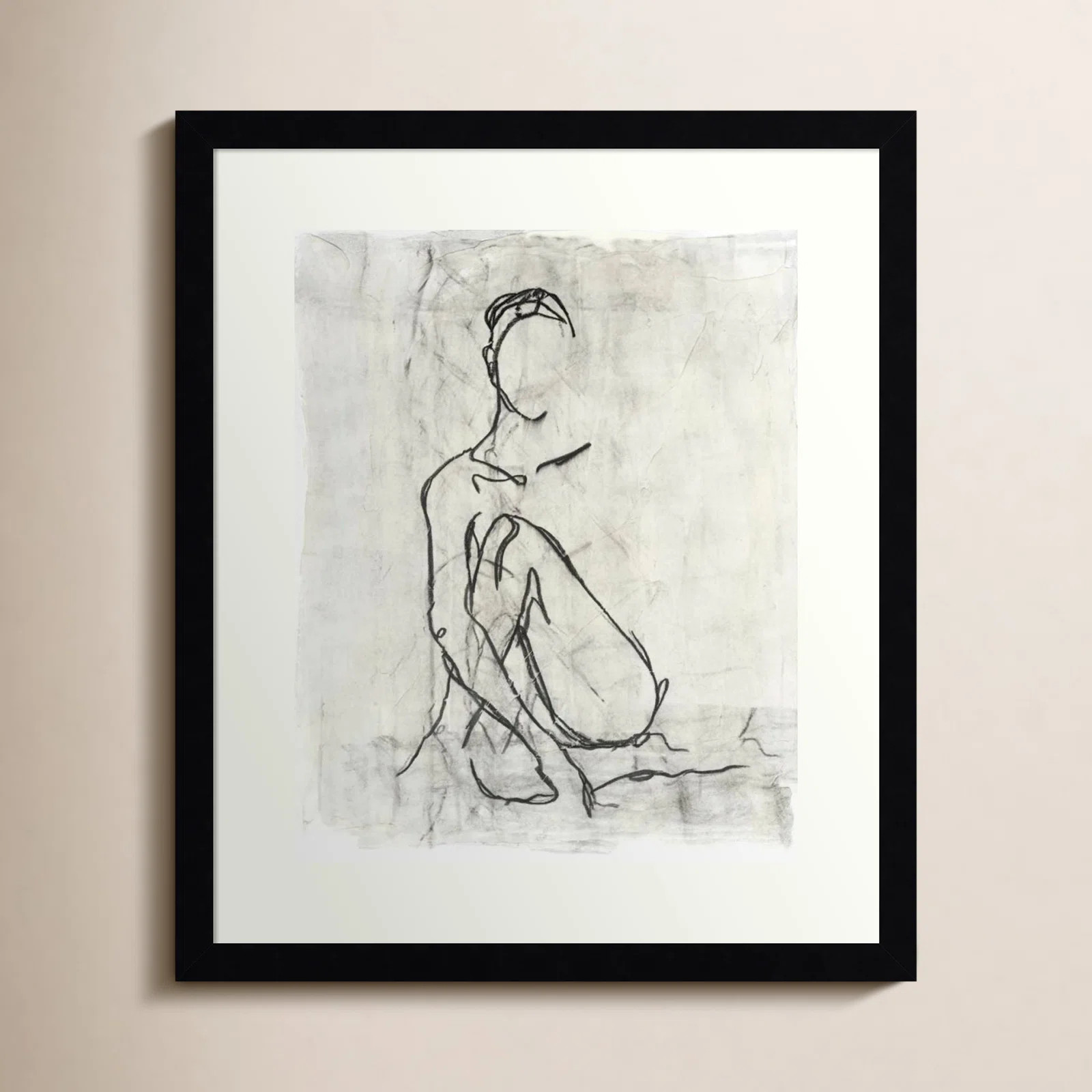 Embellished Nude Contour Sketch II by Ethan Harper | Joss & Main