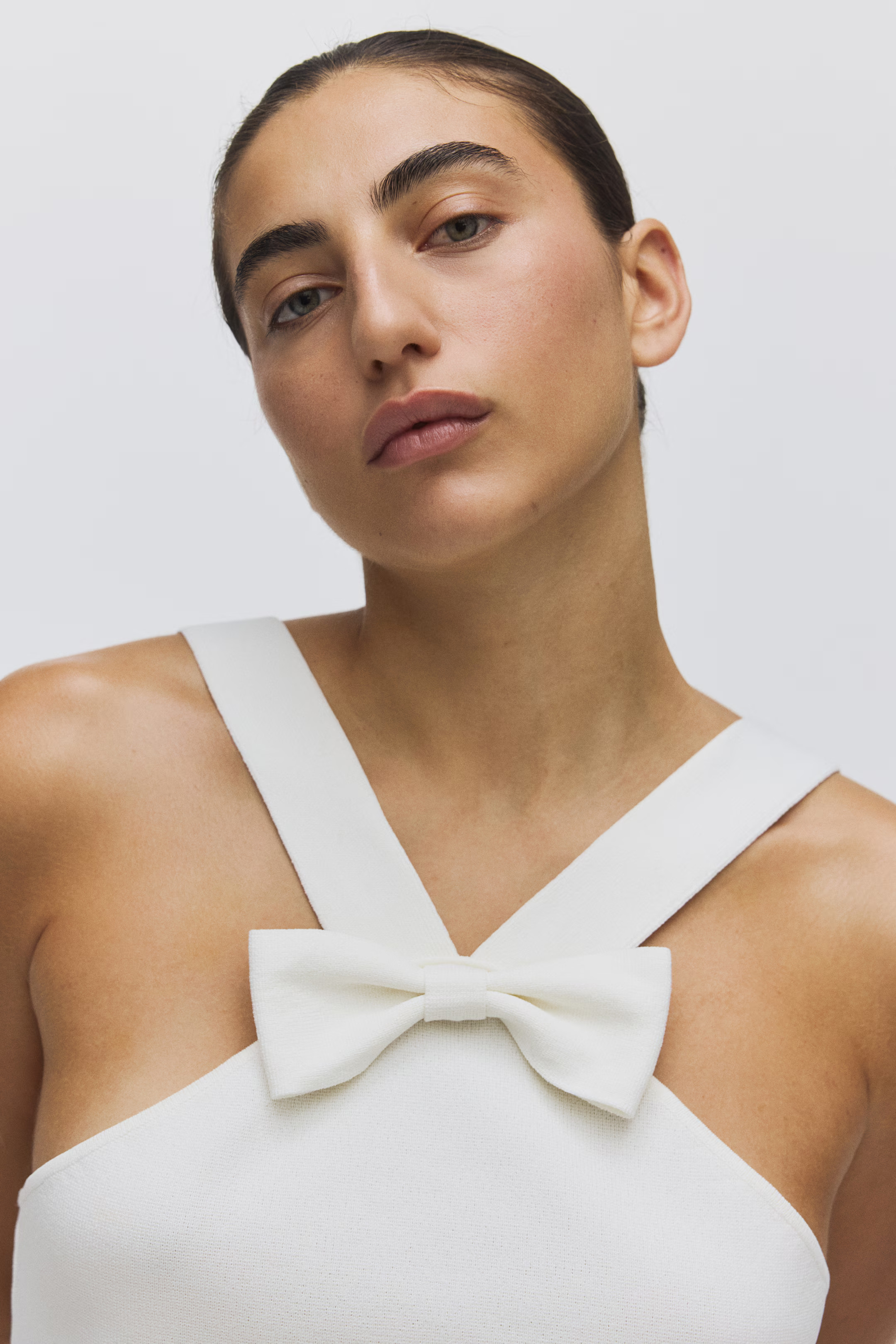 Bow-detail top | H&M (UK, MY, IN, SG, PH, TW, HK)