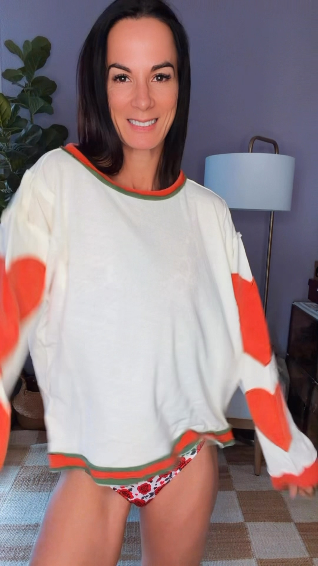 GRWM in my favorite kinda outfit… bold red denim + heart-detailed tee = main character energy ❤️‍🔥

Oversized on purpose because comfy + cute is always the goal — and yes, I’m fully here for this slouchy, effortless vibe. Throw on sunnies, slide into your cutest sandals, and call it a day.

This is your sign to wear the fun jeans and the statement tee.

Wearing 24 in denim, XS top

#NicoleColeeStyle #RedDenim #GRWMStyle #ValentinesVibes #OversizedFit

#LTKValentine #LTKdayinmylife #LTKgrwm