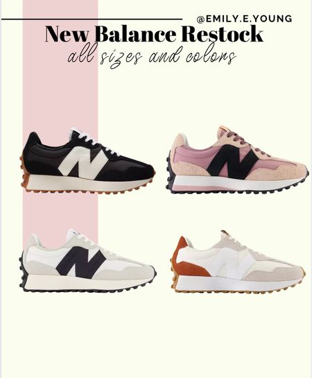 New balance, spring shoes, sneakers, restock, spring style 

#LTKSeasonal #LTKstyletip #LTKfindsunder100