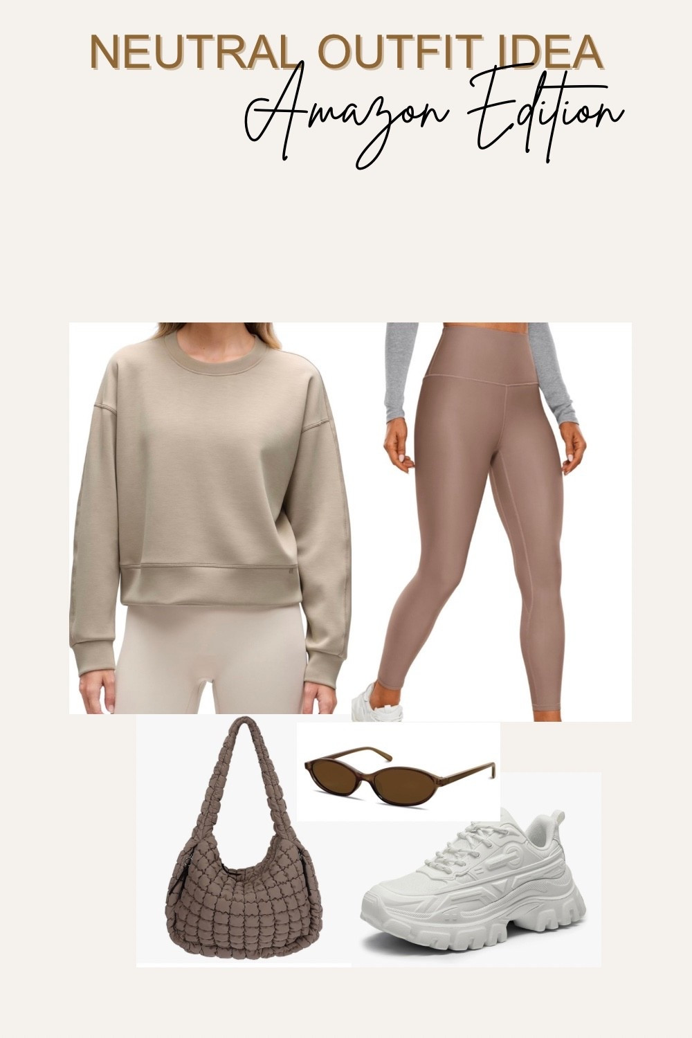 Neutral outfit I’d actually wear on repeat 🤍 comfy, easy, and elevated for errands, coffee runs, or travel days.
#neutraloutfit
#amazonfashion
#everydayoutfit
#casualwear
#minimalstyle
#amazonfinds


#LTKFindsUnder50