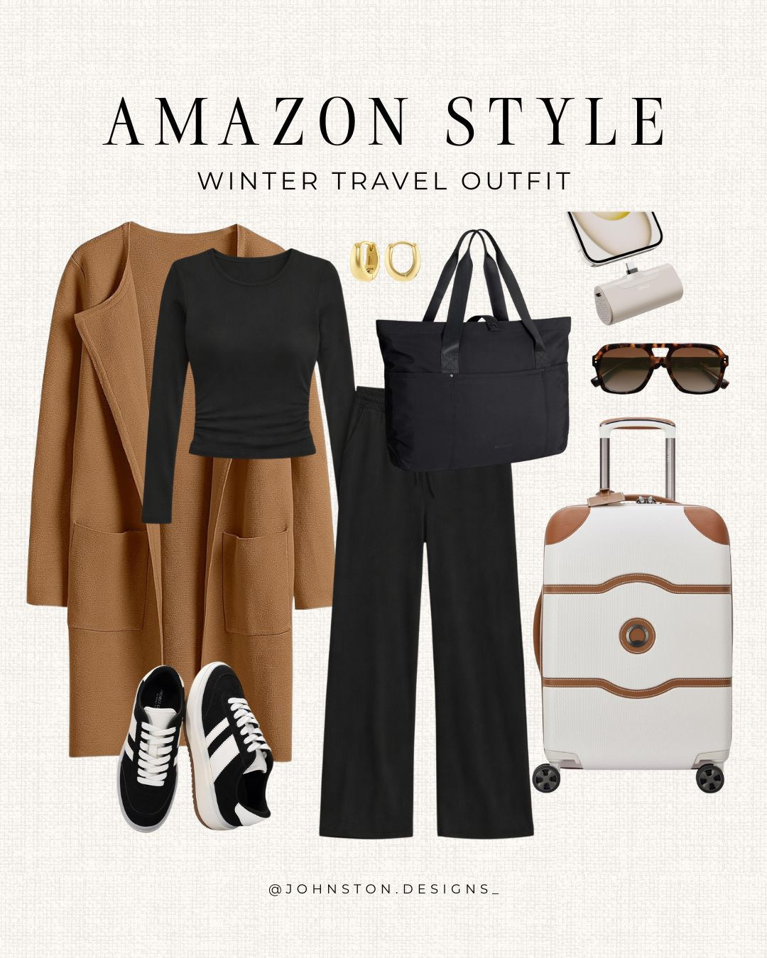 Packing for winter travel? Check out this stylish and cozy Amazon travel outfit! Perfect for your next adventure. 


Travel style, matching set, plane look, long cardigan, neutral style, cold weather fashion, comfortable look, Amazon fashion. 

 #LTKFindsUnder50 #LTKTravel