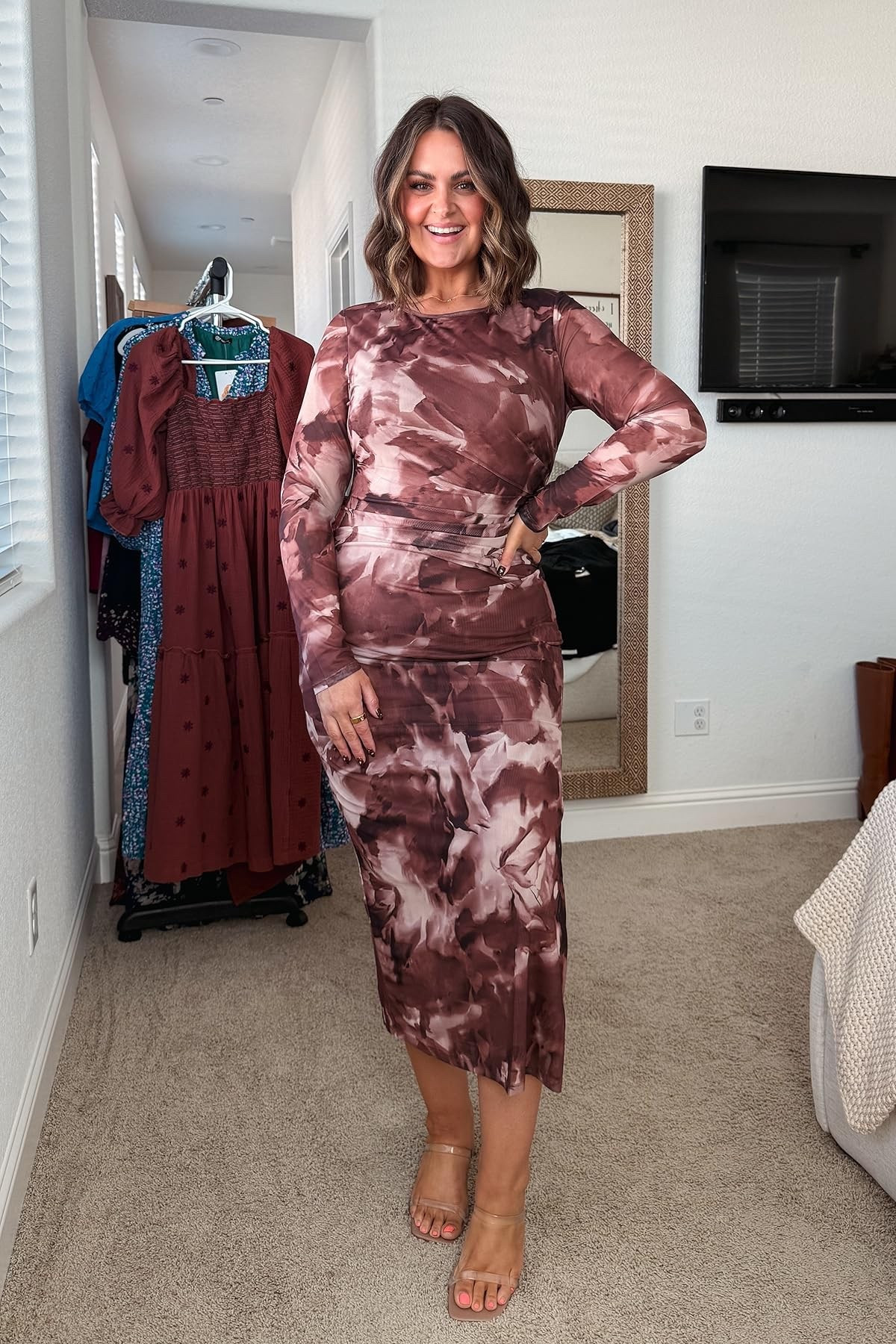 VDAY date night dress, size large
Robe, xl
Shoes, 10 (true size)

Valentine’s Day dress, Winter outfits, midsize, size 12, Amazon finds, under $50, wedding guest dress, family pictures, affordable style, Courtney Hamilton

#LTKValentine #LTKMidsize