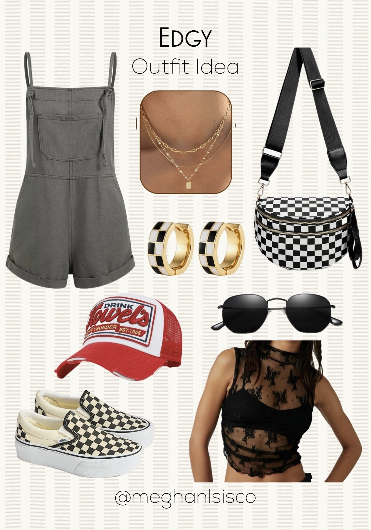 Edgy Summer Outfit 🖤

#LTKootd #LTKSeasonal
