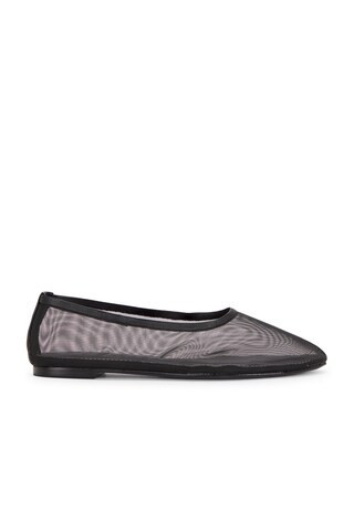 Staud Alba Ballet in Black Mesh - Black. Size 40 (also in 36.5). | FWRD 