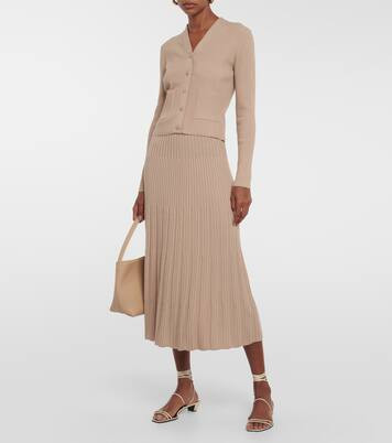 Cropped wool-blend cardigan | Mytheresa (US/CA)