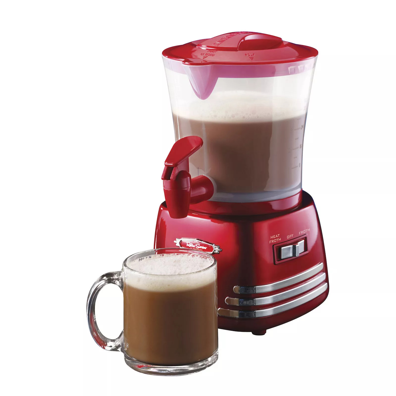 Nostalgia Electrics Retro Series 32-oz. Hot Chocolate Maker, Red | Kohl's