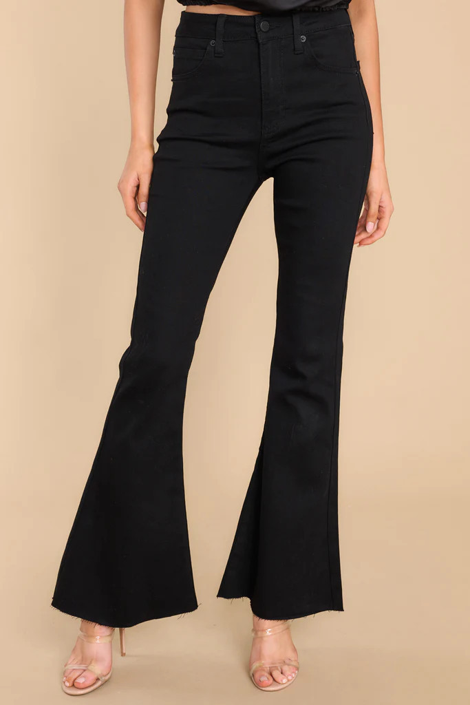 Watch Her Strut Wide Leg Jeans | Red Dress 